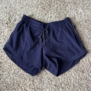 [SOLD] Dark Plum Lululemon Hotty Hot Shorts